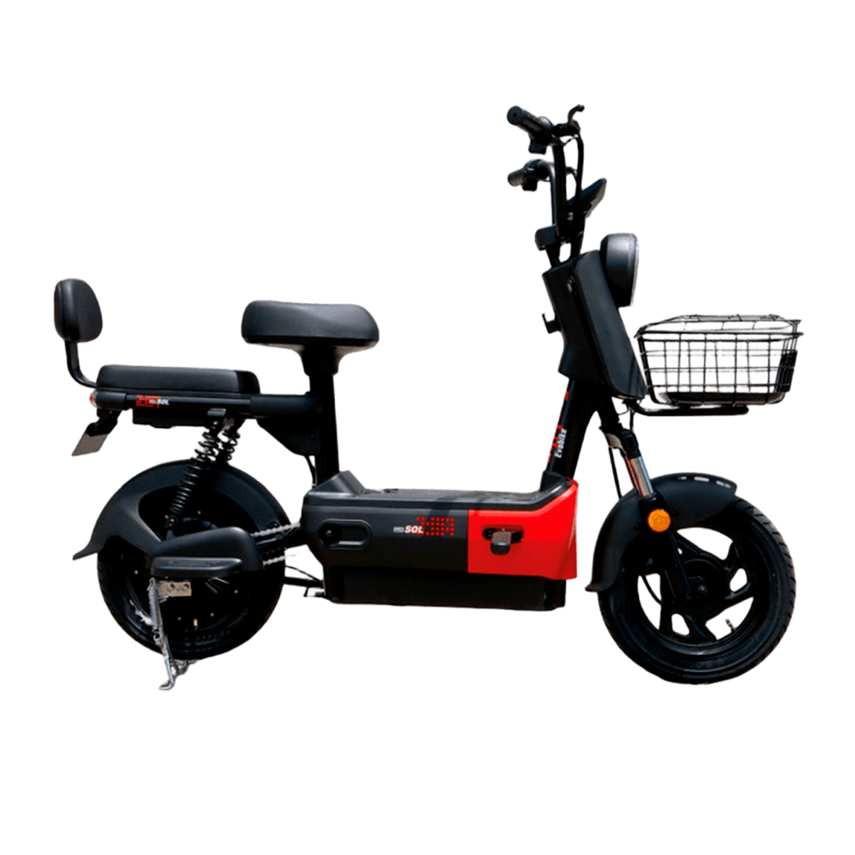 Bicimoto Electrica Evobike SOL PRO Negro