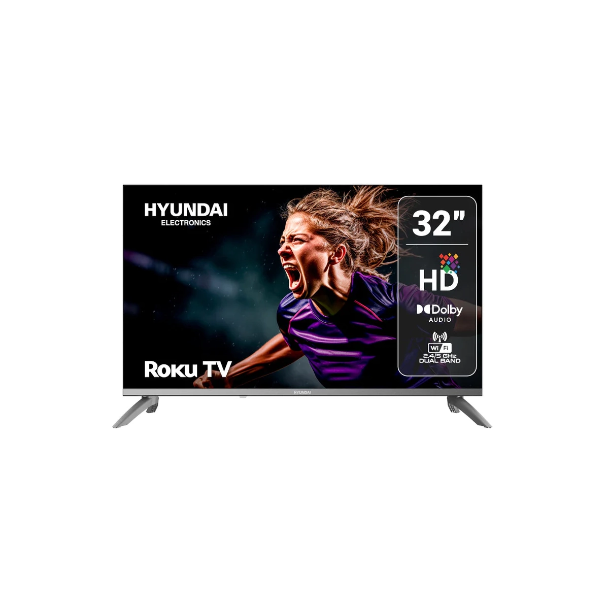 TV Hyundai 32" Qled Smart HD