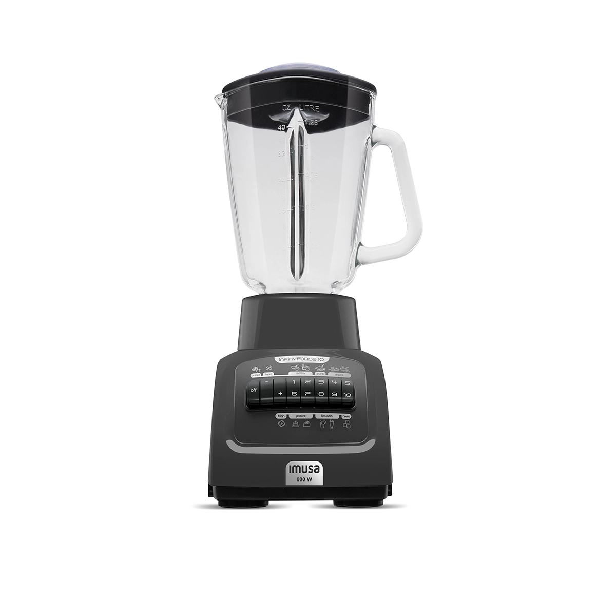 Licuadora Infiny Force 10V 6CUCH GR CO