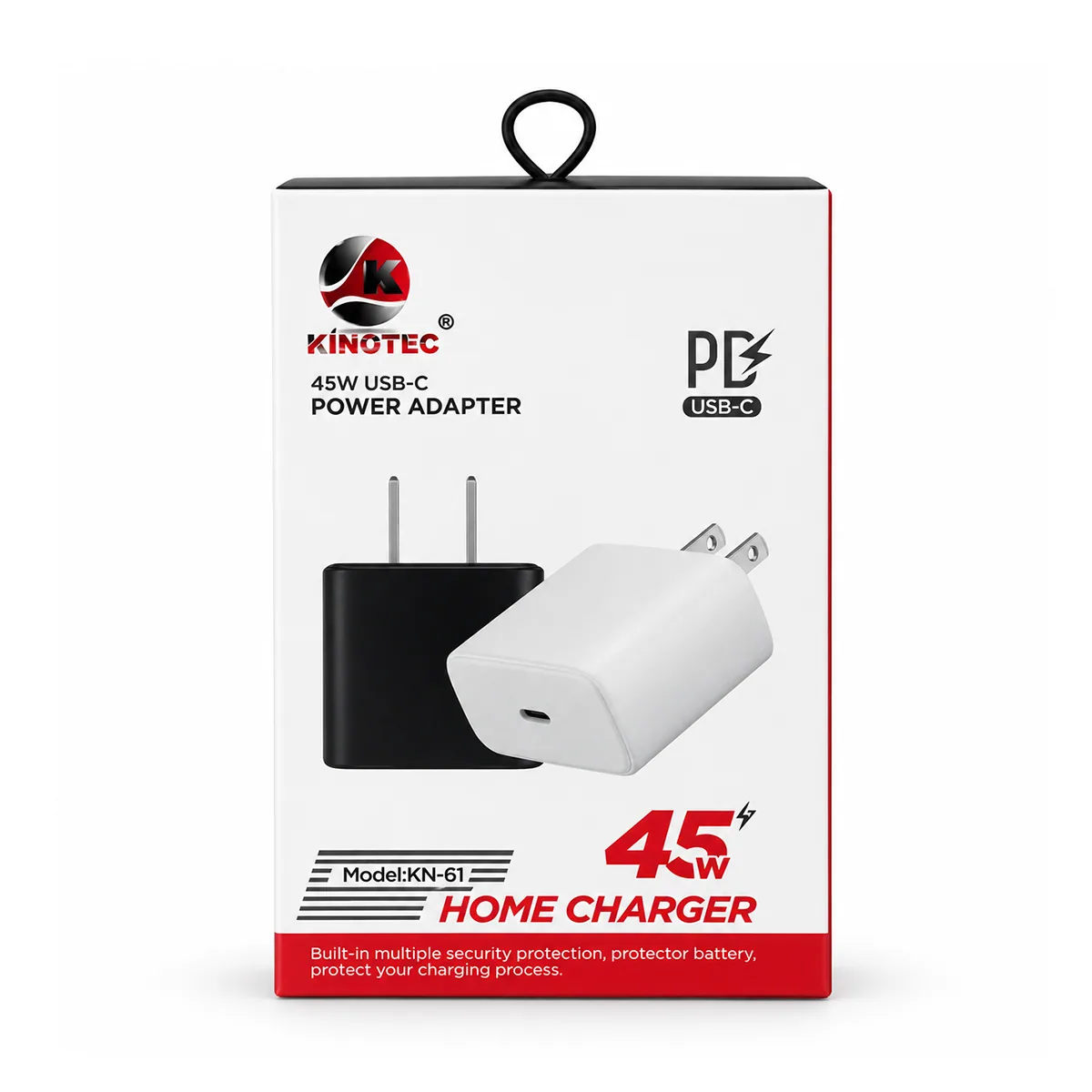 Cabeza Carga 45W Tipo C