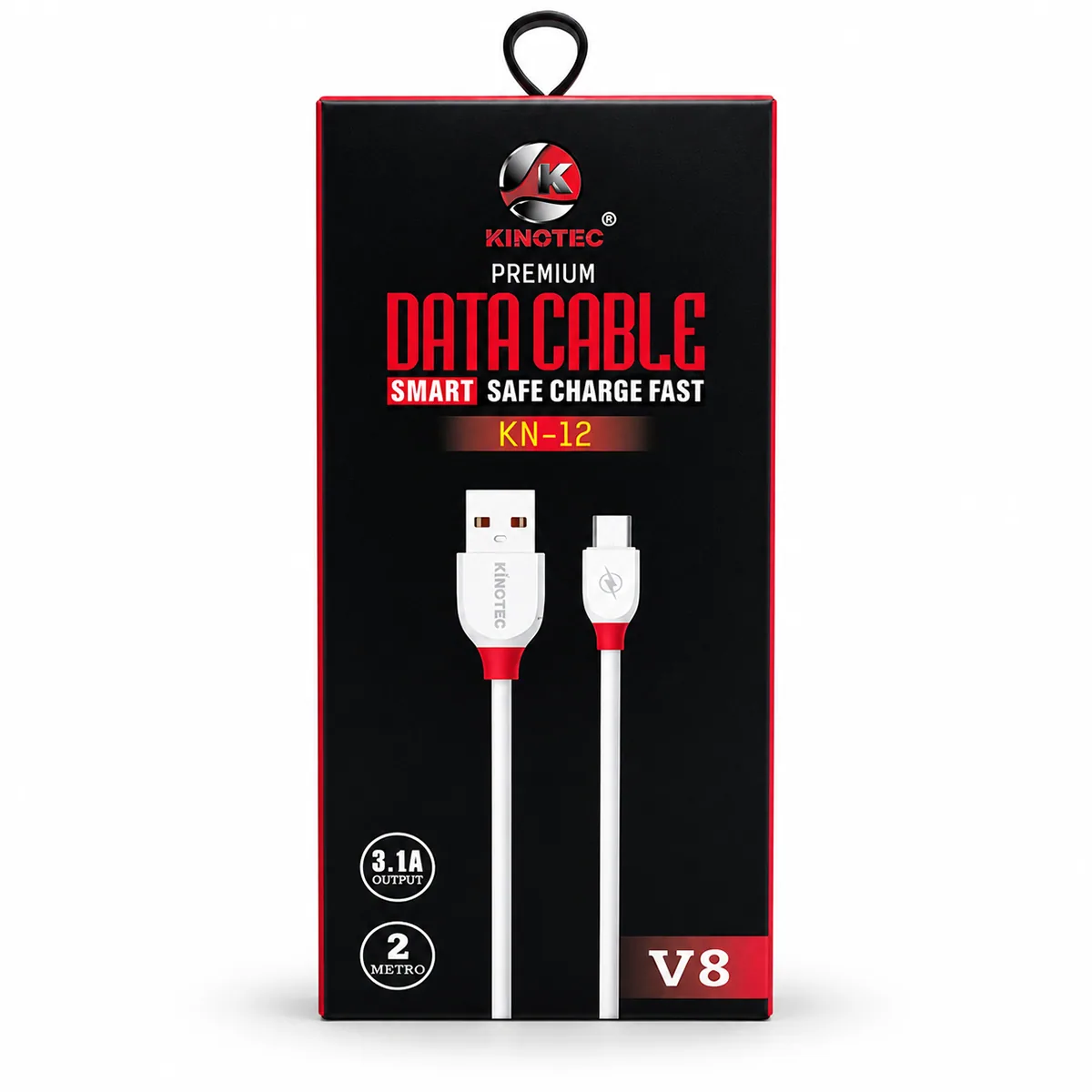 Cable Carga USB a V8 2 Metros
