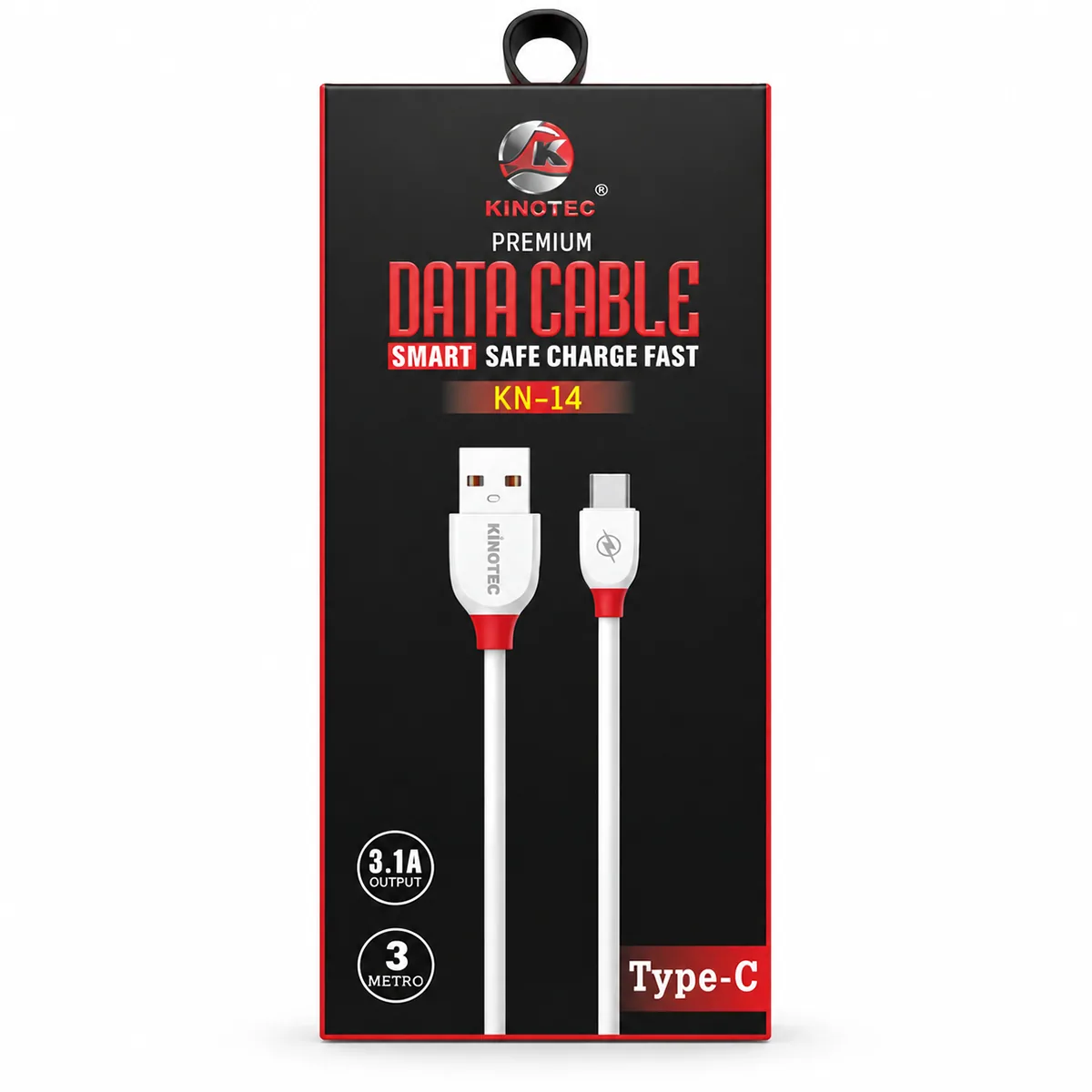 Cable Carga USB a Tipo C 3 Metros