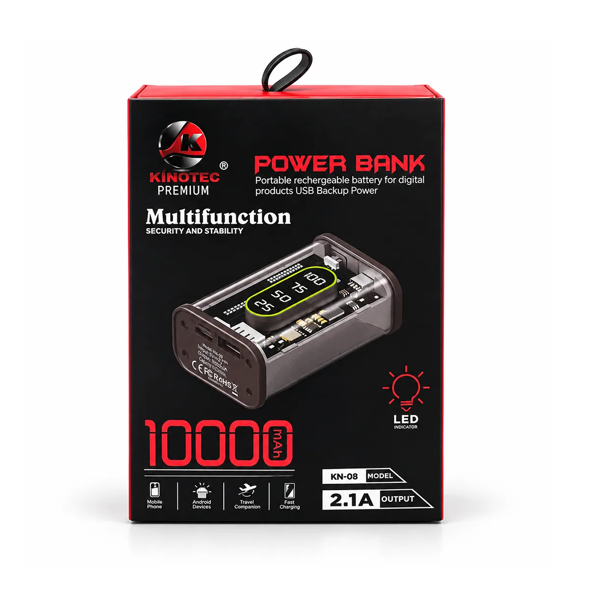 Powerbank 10000MAH Negra
